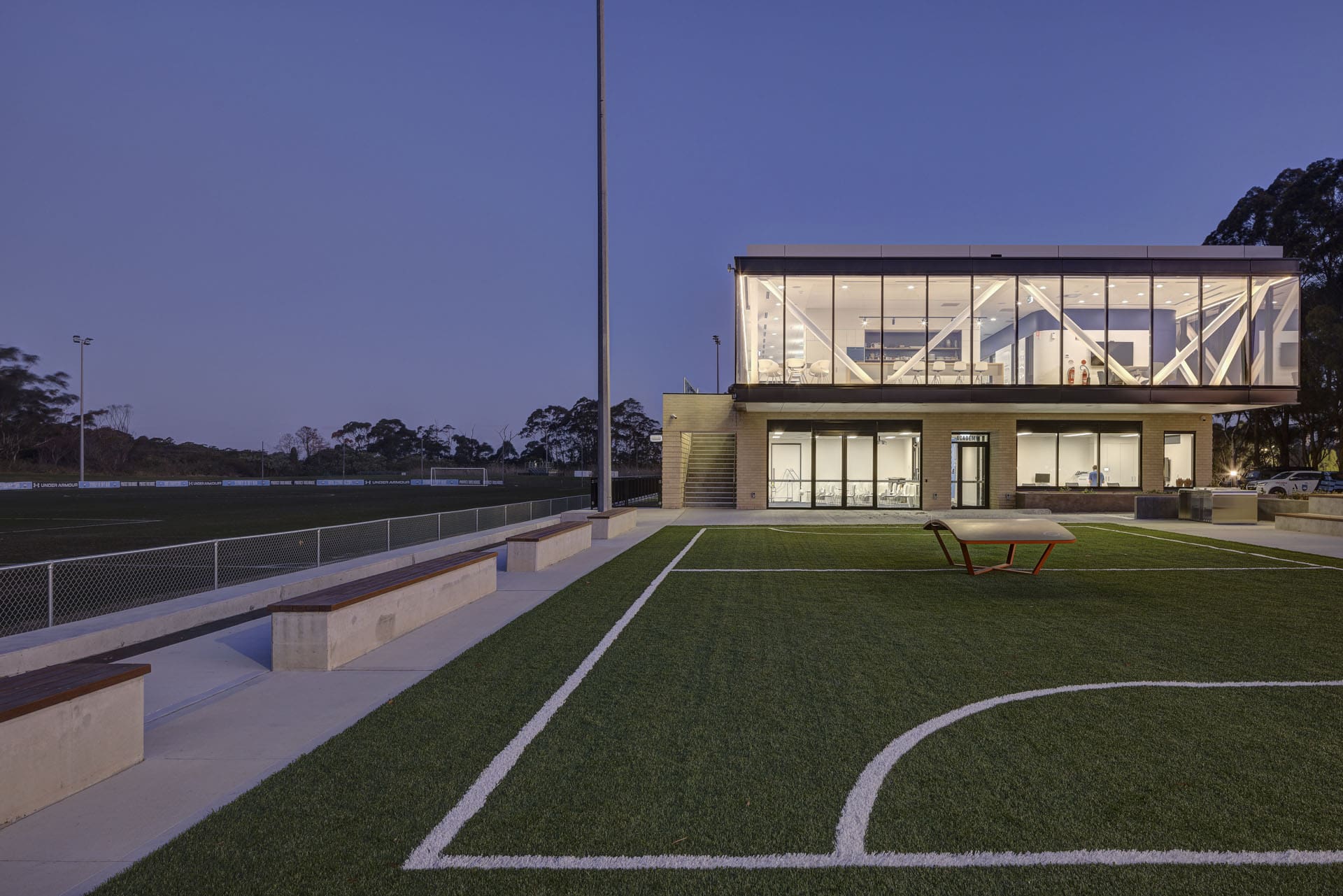 Sports Field Sydney FC Sky Park Structural Engineering